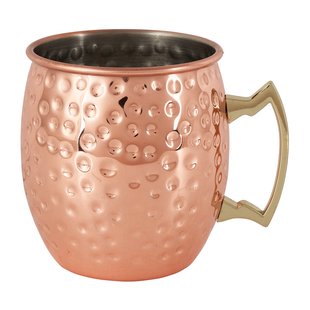 Moscow cocktail beker - koperkleurig - 500 ml Moscow cocktail beker - koperkleurig - 500 ml