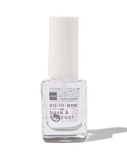 HEMA Base-topcoat nagels 2-in-1 (transparant)
