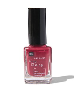 HEMA Long lasting nagellak 012 vampy smoke (rood)