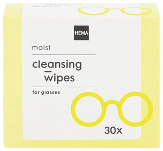 HEMA Vochtige brilpoetsdoekjes - 30 stuks