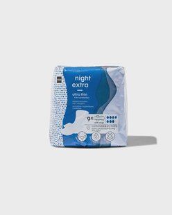 HEMA Maandverband ultra dun voor de nacht - 9 stuks