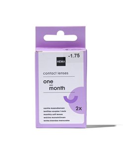 HEMA Zachte maandlenzen -1.75 - 2 stuks