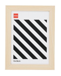 HEMA Fotolijst 13x18cm naturel hout hout (hout)