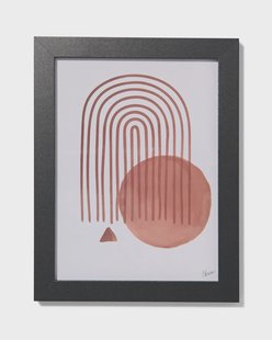 HEMA Fotolijst 15x20cm zwart hout zwart (zwart)