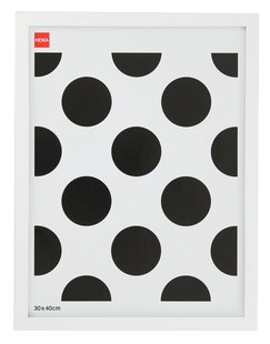 HEMA Fotolijst 30x40cm wit hout wit (wit)
