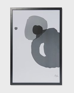 HEMA Fotolijst 40x60cm zwart hout zwart (zwart)