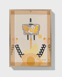 HEMA Fotolijst 10x15cm goud hout facetrand goud (goud)