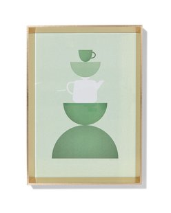 HEMA Fotolijst A4 goud hout facetrand goud (goud)