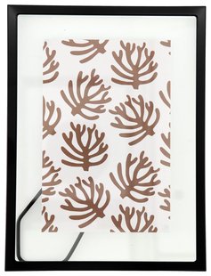 HEMA Fotolijst 15x20cm zwart metaal floating zwart (zwart)