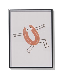 HEMA Fotolijst 15x20cm zwart metaal zwart (zwart)