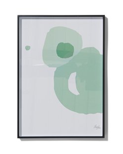 HEMA Fotolijst A4 zwart metaal zwart (zwart)