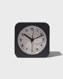 HEMA Reiswekker analoog (zwart)