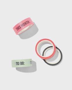 HEMA Washi tapes - 4 stuks