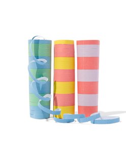 HEMA Serpentines - 3 stuks (multicolor)