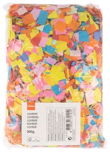 HEMA Confetti 200 gram (multicolor)