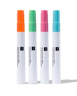 HEMA Whiteboard markers 2mm pastel - 4 stuks