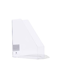 HEMA Tijdschriftencassette 23x8x28 (transparant)