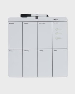 HEMA Whiteboard 30x30 weekplanner