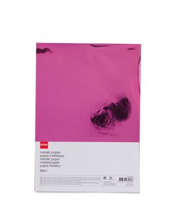 HEMA Metallic papier A4 - 25 stuks