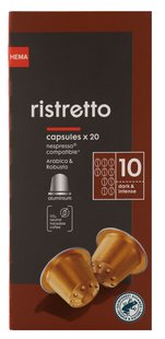 HEMA Koffiecups Ristretto - 20 Stuks HEMA Koffiecups Ristretto - 20 Stuks