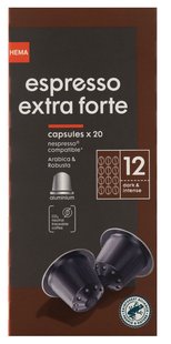 HEMA Koffiecups Extra Forte - 20 Stuks HEMA Koffiecups Extra Forte - 20 Stuks