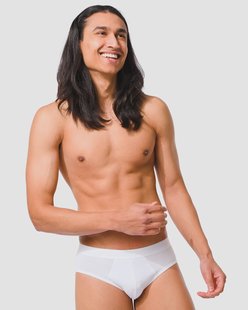 HEMA Herenslips - 3 stuks wit (wit)