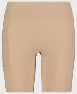 HEMA Damesbikershort real lasting cotton beige (beige)