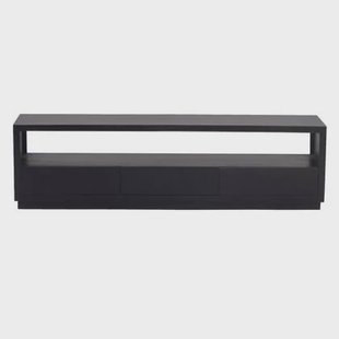 Giga Meubel - Tv-Meubel Zwart 180cm - 180x40x50cm - Kast Luxurious Giga Meubel - Tv-Meubel Zwart 180cm - 180x40x50cm - Kast Luxurious