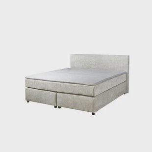 Mörgenn Boxspring Marseille - Pocketvering - Beige - 180x200