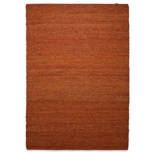 Nordic Weavers Wollen vloerkleed Lett - cognac - 160x230 cm