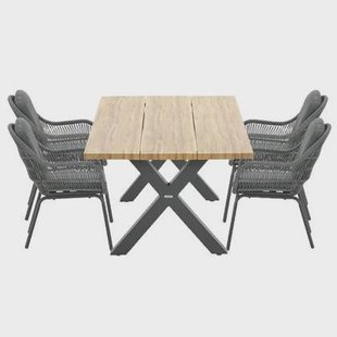 Garden Impressions Yima tuinset 7-delig - Zadar tafel 180x100 cm