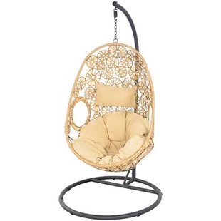 Lesli Living Flower hangstoel naturel