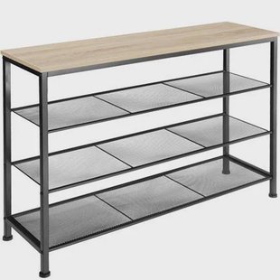 tectake® Schoenenrek Portsmouth 100x30,5x72,5cm