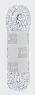 HEMA Schoenveter plat 150 cm (wit)