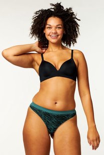 HEMA Voorgevormde bh zonder beugel zwart (zwart)