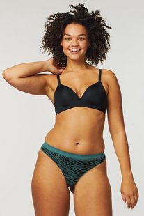 HEMA Voorgevormde bh zonder beugel zwart (zwart)