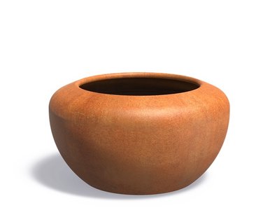 Cortenstaal plantenbak ONYX 98x53cm.