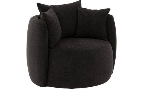 Goossens Fauteuil Terra, Fauteuil met kruisnaad Goossens Fauteuil Terra, Fauteuil met kruisnaad