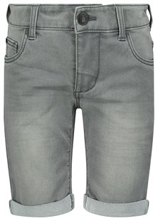 HEMA Kindershort jogdenim grijs (grijs)