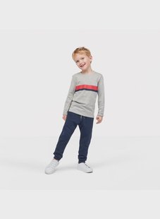 HEMA Kinder sweatbroek donkerblauw (donkerblauw)