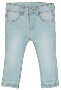 HEMA Baby jogdenim lichtblauw (lichtblauw)
