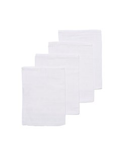 HEMA Hydrofiel washandjes - 4 stuks (wit)