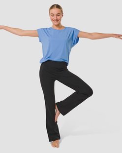 HEMA Dames yogabroek zwart (zwart)
