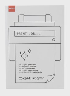 HEMA Glossy fotopapier