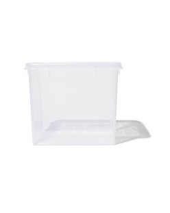 HEMA Opbergbox London transparant 52L