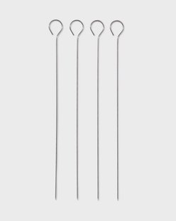 HEMA Barbecue spiezen rvs 30cm - 4 stuks (aluminium)