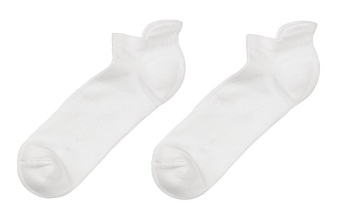 HEMA Heren enkelsokken sport - 2 paar wit (wit)