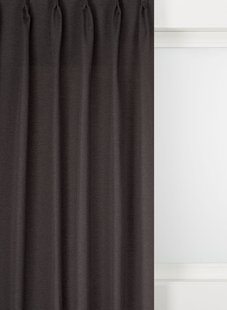 HEMA Gordijnstof Den Helder gerecycled antraciet (antraciet)