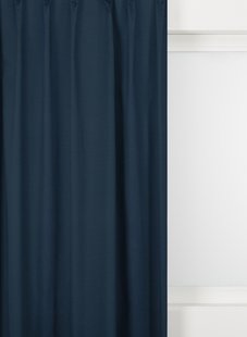 HEMA Gordijnstof Amsterdam verduisterend donkerblauw (donkerblauw)