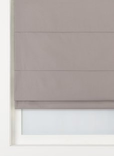 HEMA Vouwgordijn satijn taupe (taupe)